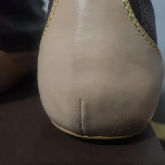 Louis Vuitton Brown Damier Ebene Canvas Leather High Top Vintage - Picture 9 of 14